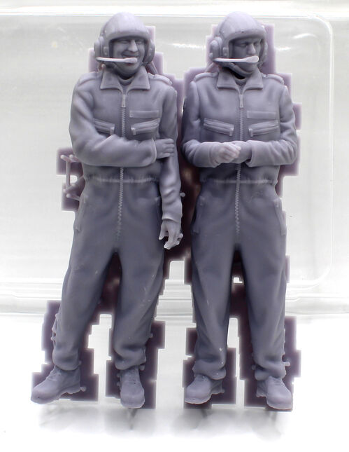 16688 Tripulantes Leopard 2, escala 1/16.