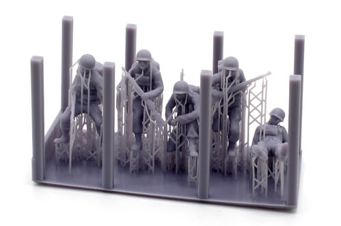 D-day US infantry, escala 1/48.