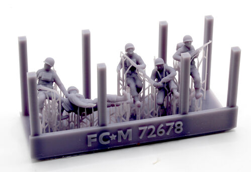 72678 D-day US infantry, escala 1/72.
