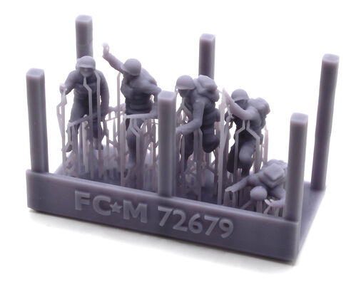 72679 D-day US infantry, escala 1/72.