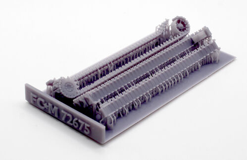 72675 Cadenas T48 para Sherman M4A4/Firefly, escala 1/72.
