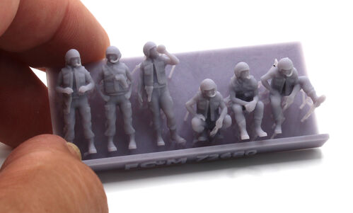 72680 US tank crew Vietnam, escala 1/72.