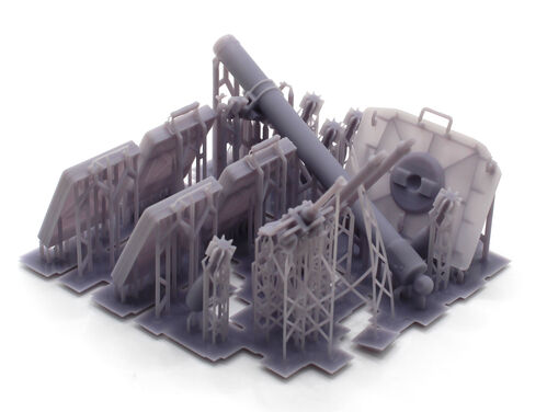 16676 Mortero alemán Granatwerfer GW 34, escala 1/16.