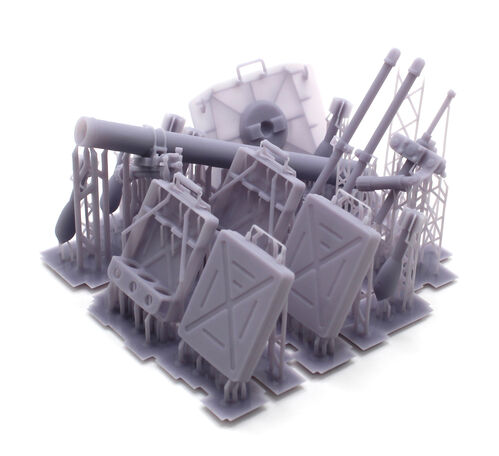 16676 Mortero alemán Granatwerfer GW 34, escala 1/16.