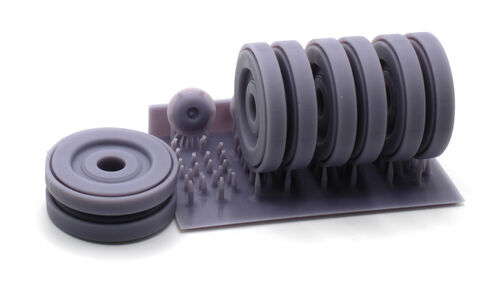 16696 Panzer IV ruedas de metal, escala 1/16.