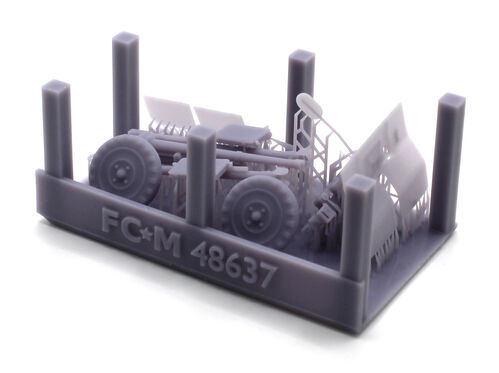 48637 Cañón anti tanque Bofors 37mm, escala 1/48.