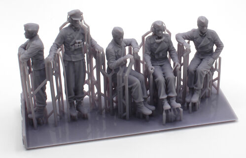 37374 Panzer IV, tripulación , escala 1/35.