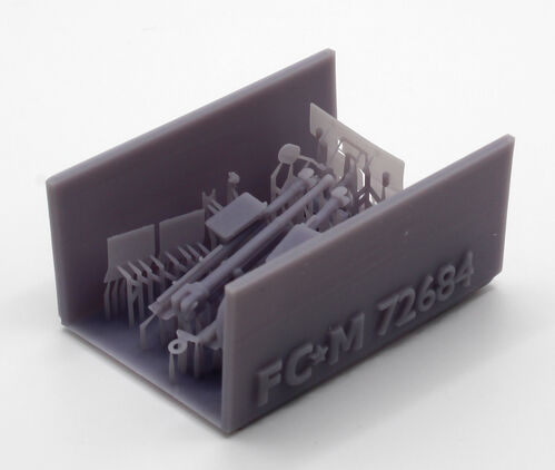 72684 Bofors 37mm anti tank gun, escala 1/72.