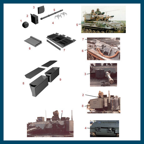 35847 FV101 Scorpion de la marina española, escala 1/35