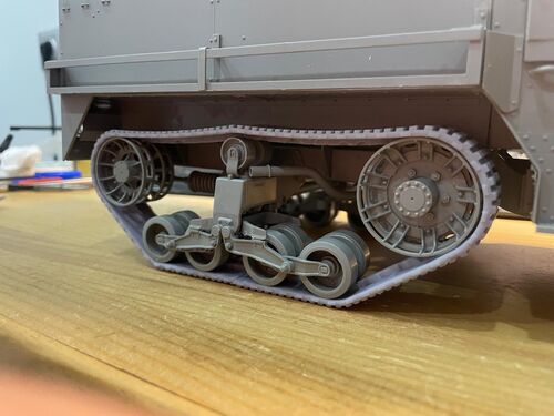 16708 M3 Halftrack tracks, escala 1/16.