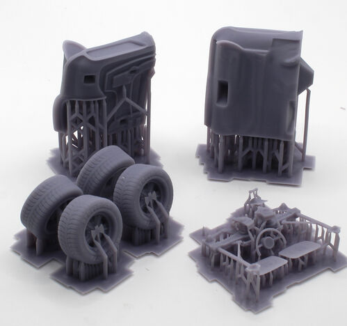 80044 Batmovil, Batman & Robin 1960, escala 1/35.