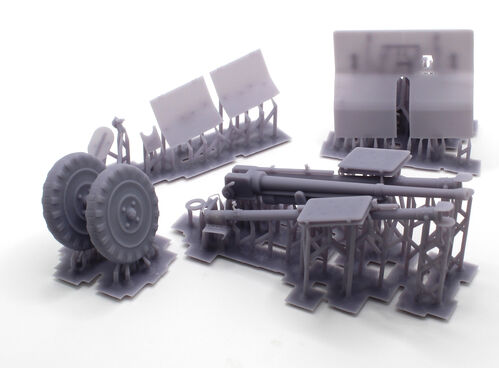 24490 Bofors 37mm anti tank gun, escala 1/24.