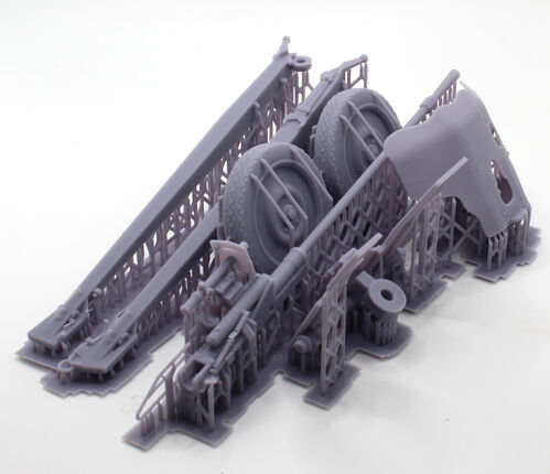 16695 Hotchkiss 25mm anti tank gun SA mod 1934, escala 1/16.