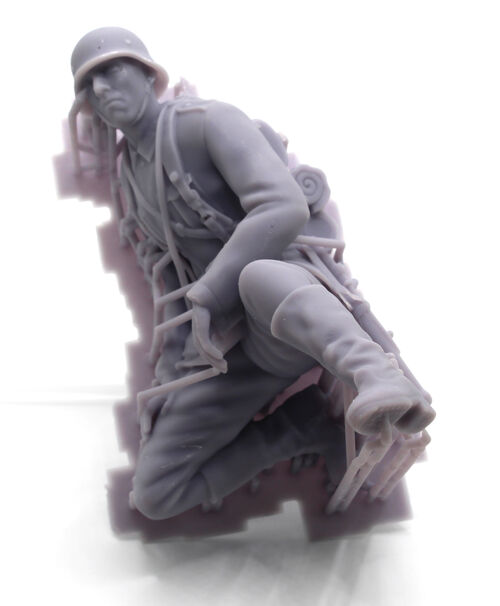 16701 Pak 40 sirvientes, escala 1/16.