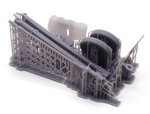 24491 Hotchkiss 25mm anti tank gun SA 34, escala 1/24.