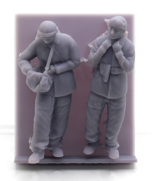 37375 Tripulación de tanque francés WWII, escala 1/35.