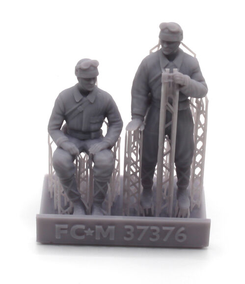 37376 Tripulación de tanque japonés WWII, escala 1/35.