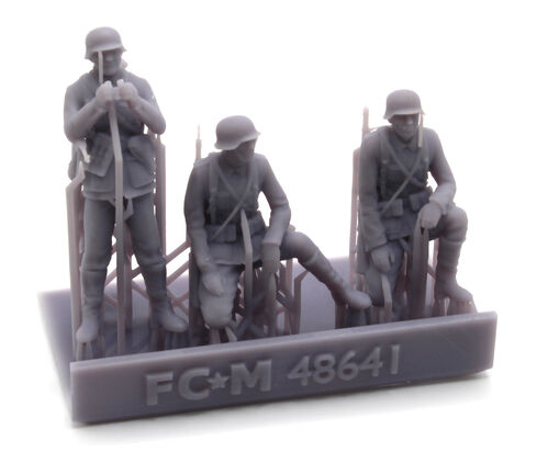 48641 Pak 40 sirvientes, escala 1/48.