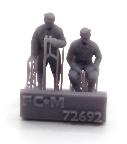 72692 Tripulación de tanque japonés, escala 1/72.