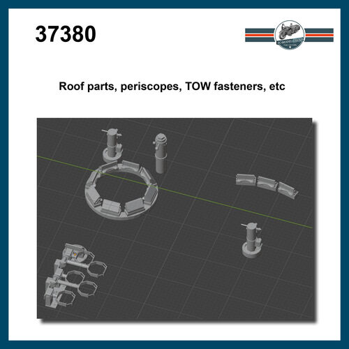 37380 Jaguar 2 interior, escala 1/35.