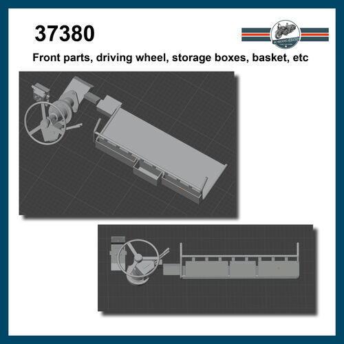 37380 Jaguar 2 interior, escala 1/35.
