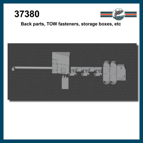 37380 Jaguar 2 interior, escala 1/35.