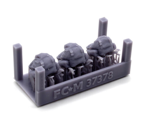 37378 Mochilas tácticas, escala 1/35.