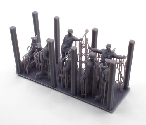 48643 German military police, escala 1/48.