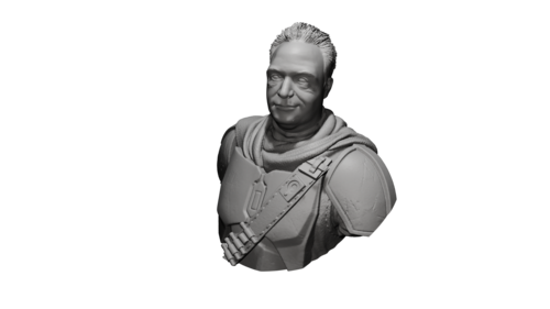 80048 Figura busto personalizada escala 1/10