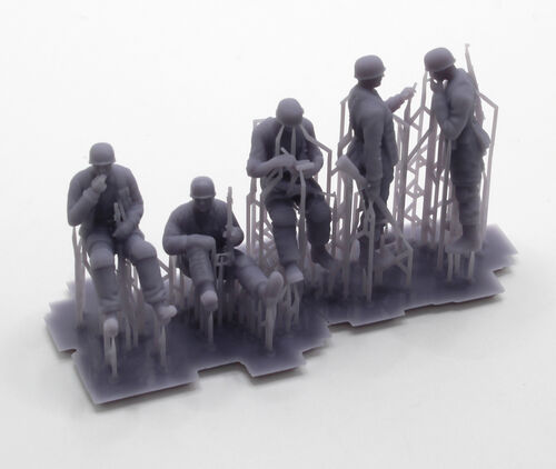 72696 Fallschimmjagger, escala 1/72.