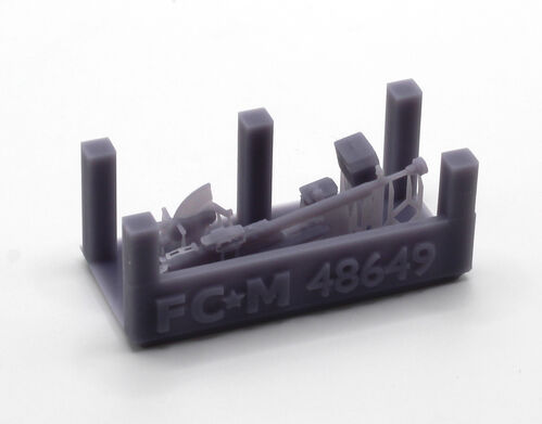 48649 Dshk, heavy soviet machine gun, escala 1/48.