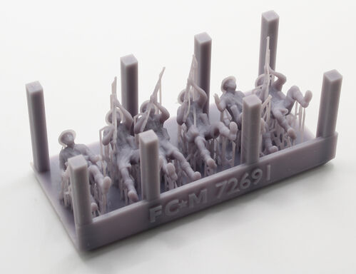 72691 British 8th army set 1, escala 1/72.