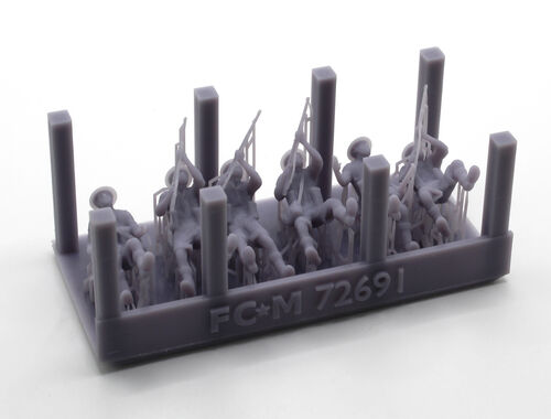 72691 British 8th army set 1, escala 1/72.