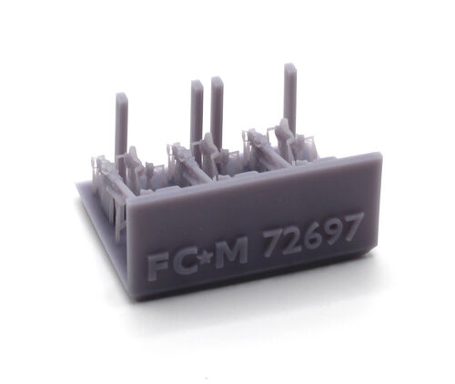 72697 Dshk soviet heavy machine gun, escala 1/72.