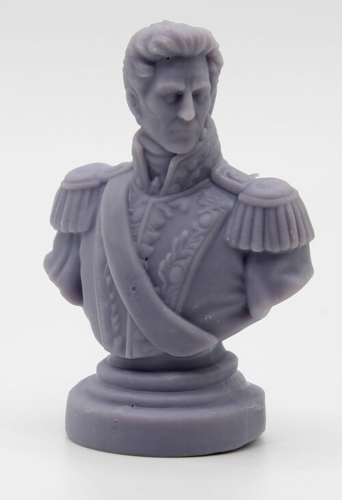 10468 Simón Bolibar, busto escala 1/10.