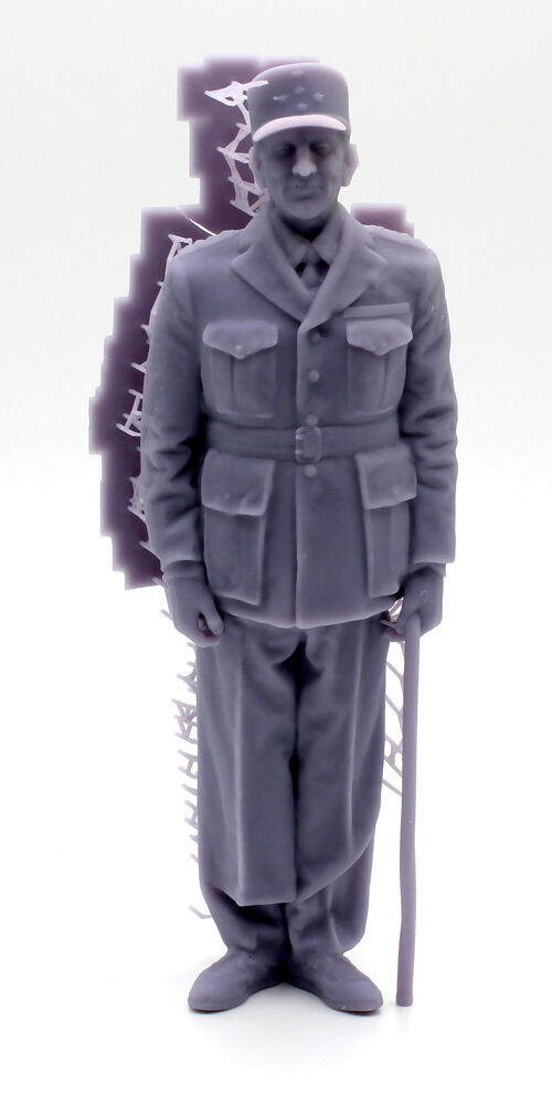 16730 Jean de Lattre, figura escala 1/16.