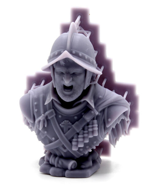 10465 Tercio español busto escala 1/10