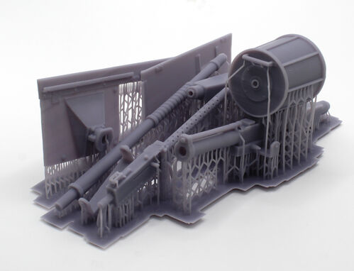 16738 IDF M3 halftrack with HS-404 autocannon, escala 1/16.