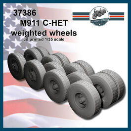 37386  M911 C HET ruedas con peso, escala 1/35