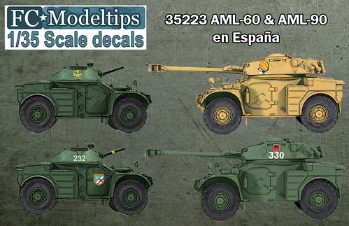 35223 Panhard AML-60 & 90 en España