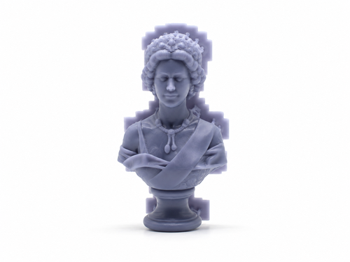10695 Queen Elizabeth II busto 7cm.