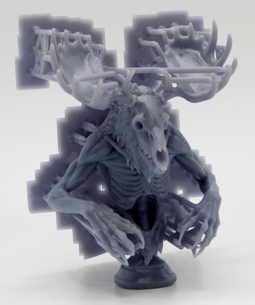 10736 Wendigo busto 7cm