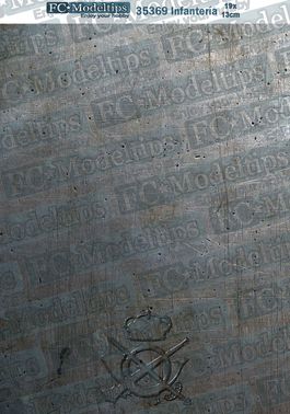 36369 Base autoadhesiva Infantería 13x19cm