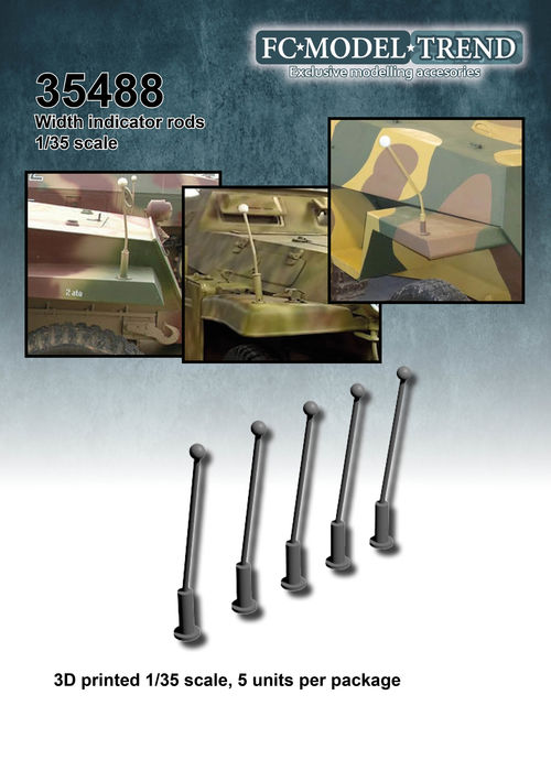 35488 Sensores de proximidad para vehículos alemanes WWII. Escala 1/35