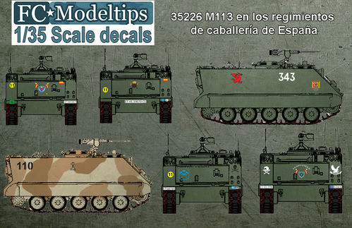35226 M113  en los regimientos de caballería de España