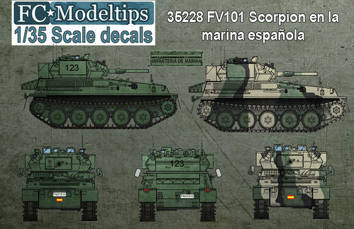 35228 FV101 Scorpion en España