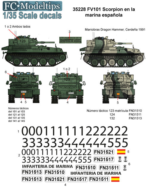 35228 FV101 Scorpion en España